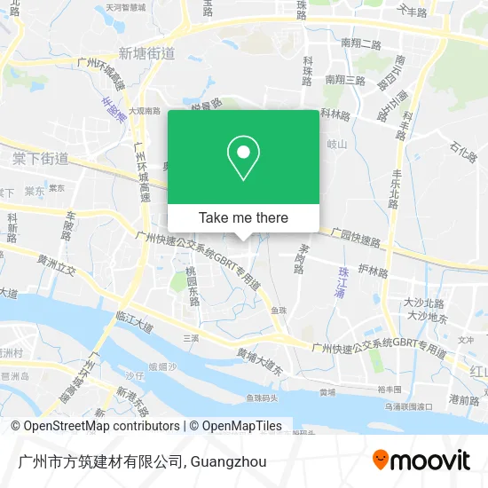 广州市方筑建材有限公司 map