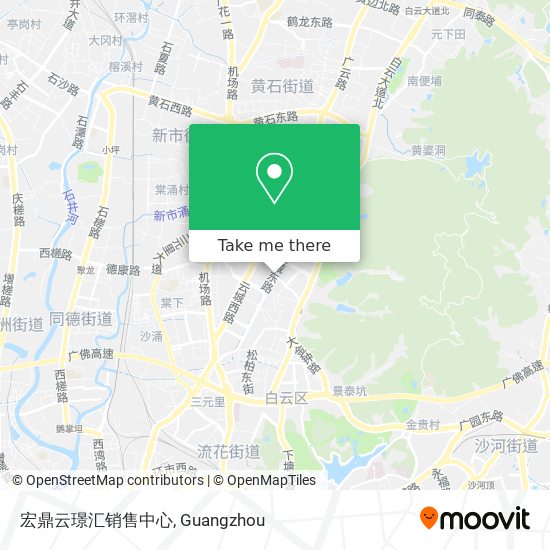 宏鼎云璟汇销售中心 map