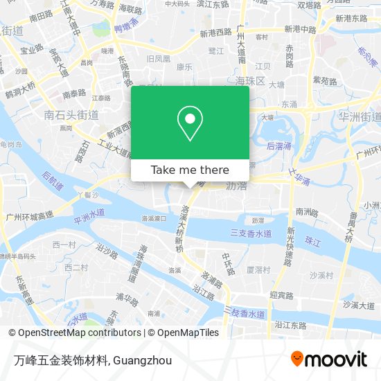 万峰五金装饰材料 map
