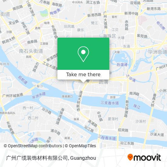 广州广缆装饰材料有限公司 map
