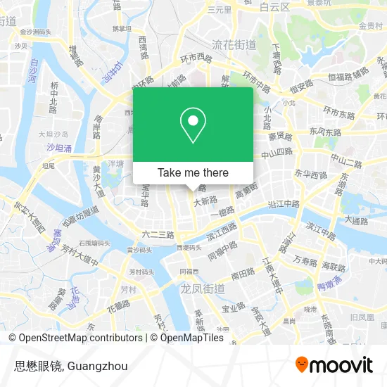思懋眼镜 map