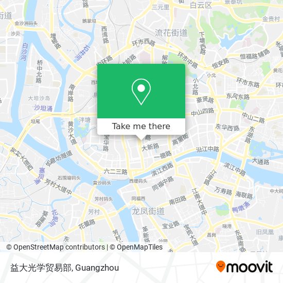 益大光学贸易部 map