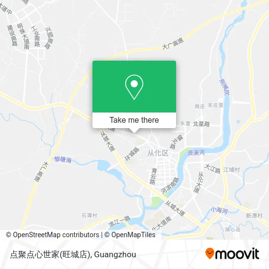 点聚点心世家(旺城店) map