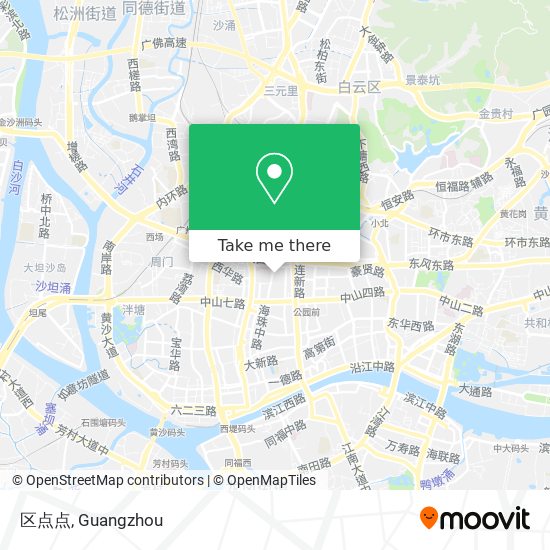 区点点 map