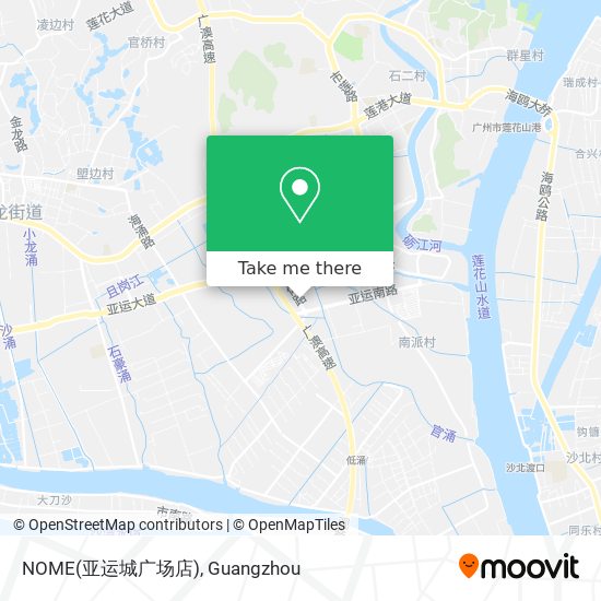 NOME(亚运城广场店) map