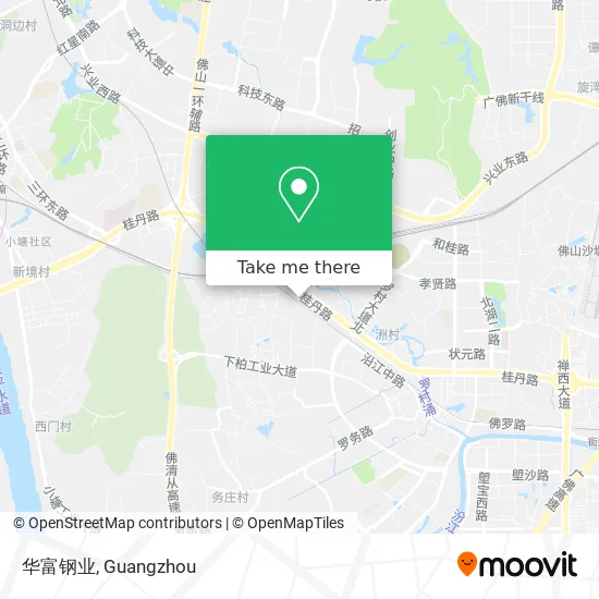 华富钢业 map
