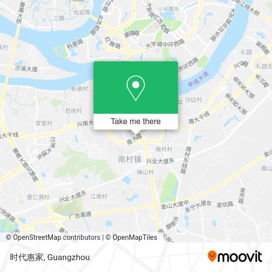 时代惠家 map