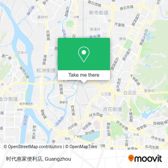 时代惠家便利店 map