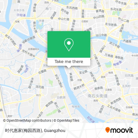 时代惠家(梅园西路) map