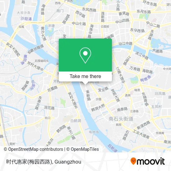 时代惠家(梅园西路) map