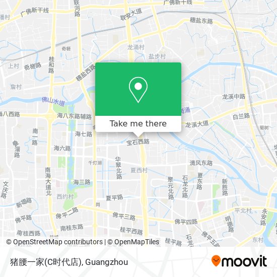 猪腰一家(C时代店) map
