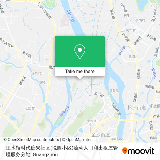 里水镇时代糖果社区(悦园小区)流动人口和出租屋管理服务分站 map