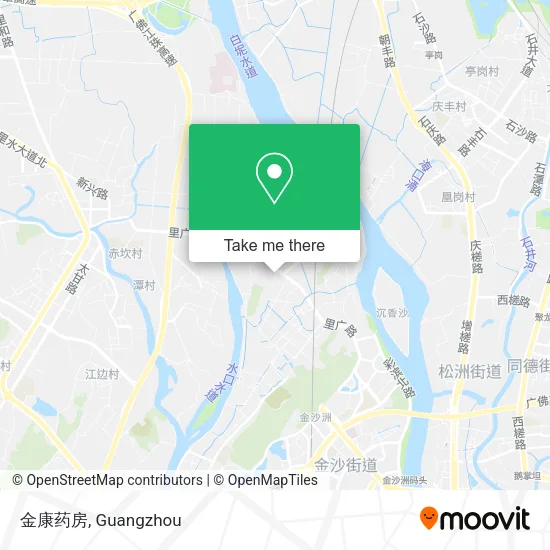 金康药房 map