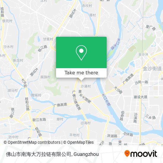 佛山市南海大万拉链有限公司 map