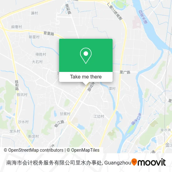 南海市会计税务服务有限公司里水办事处 map