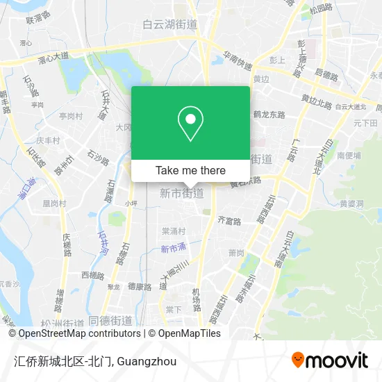 汇侨新城北区-北门 map