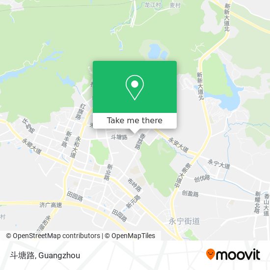斗塘路 map