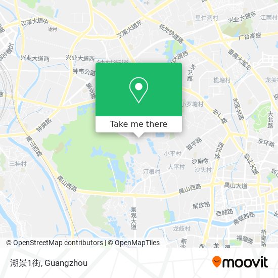 湖景1街 map