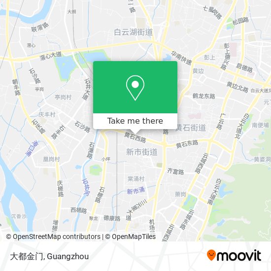大都金门 map
