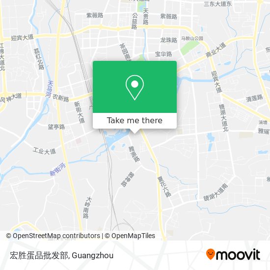 宏胜蛋品批发部 map