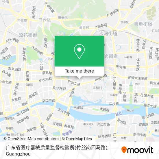 广东省医疗器械质量监督检验所(竹丝岗四马路) map