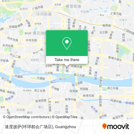 速度披萨(环球都会广场店) map