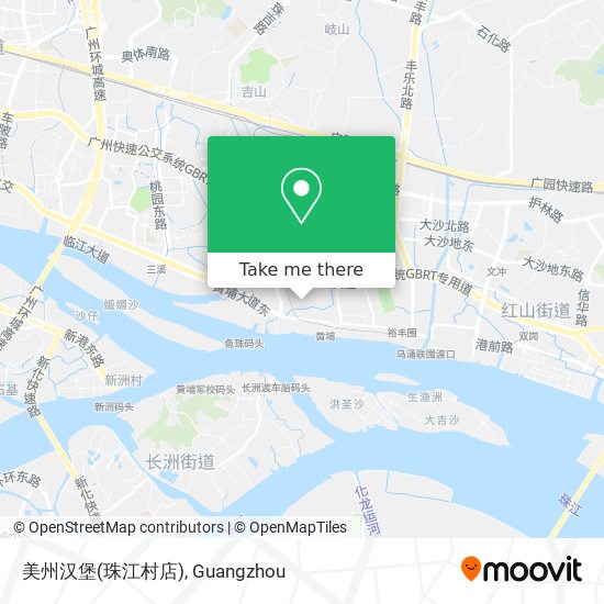 美州汉堡(珠江村店) map