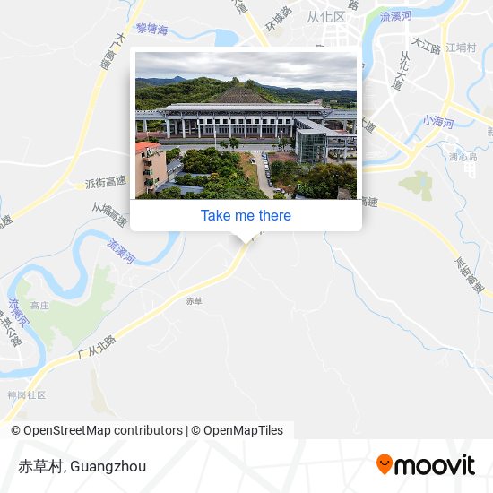 赤草村 map