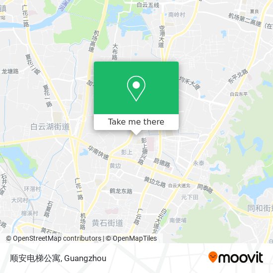 顺安电梯公寓 map