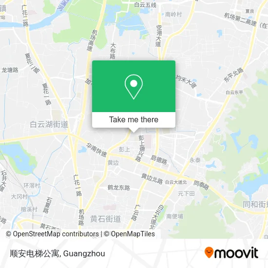 顺安电梯公寓 map