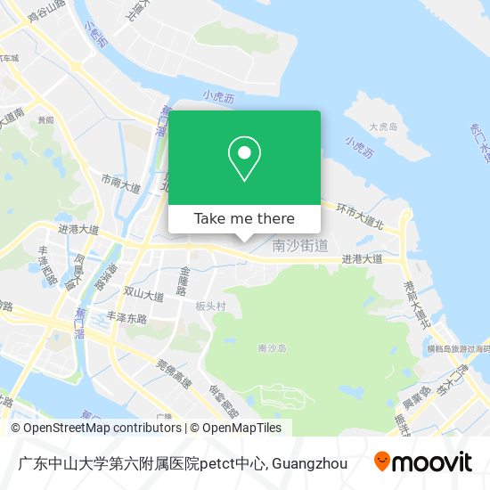 广东中山大学第六附属医院petct中心 map
