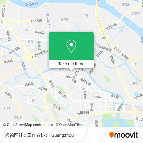 顺德区社会工作者协会 map
