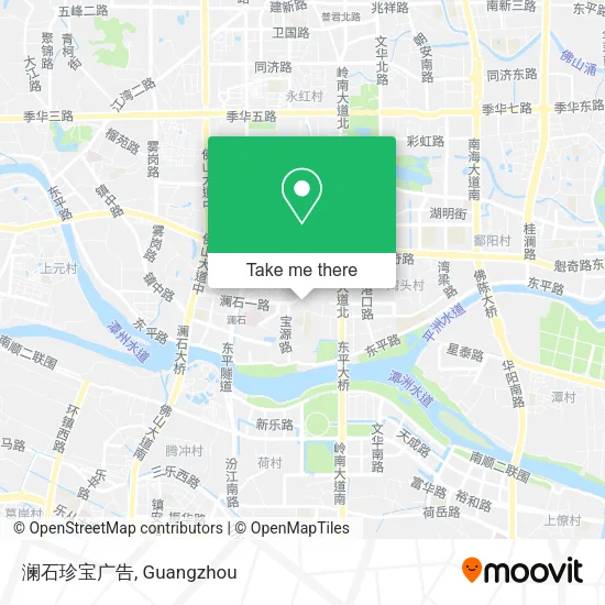 澜石珍宝广告 map