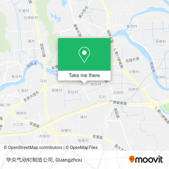 华尖气动钉制造公司 map