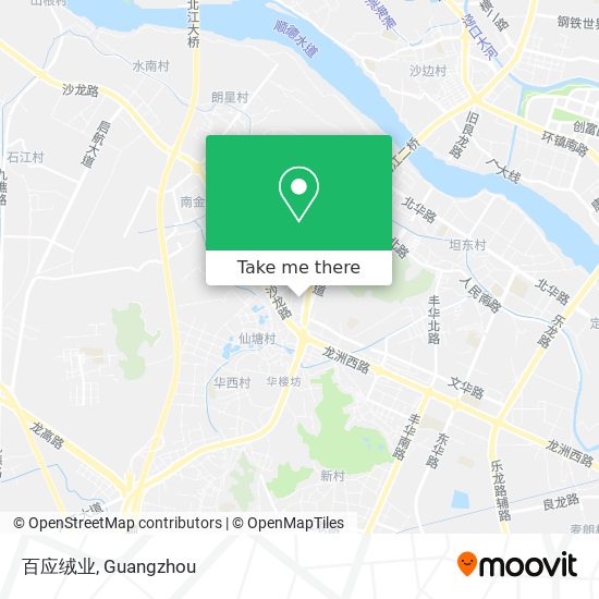 百应绒业 map