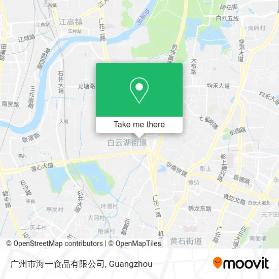广州市海一食品有限公司 map