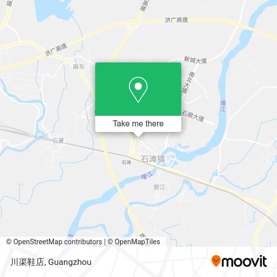 川渠鞋店 map
