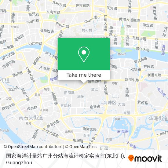 国家海洋计量站广州分站海流计检定实验室(东北门) map