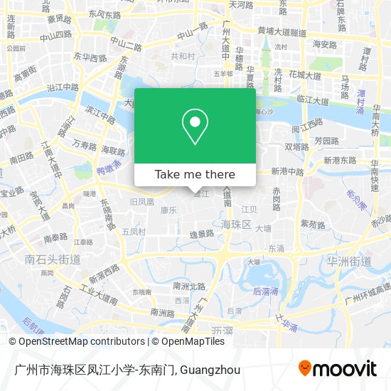 广州市海珠区凤江小学-东南门 map