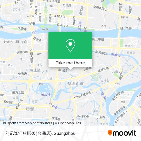 刘记隆江猪脚饭(台涌店) map