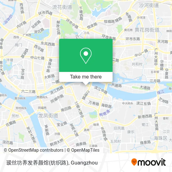 瑷丝坊养发养颜馆(纺织路) map