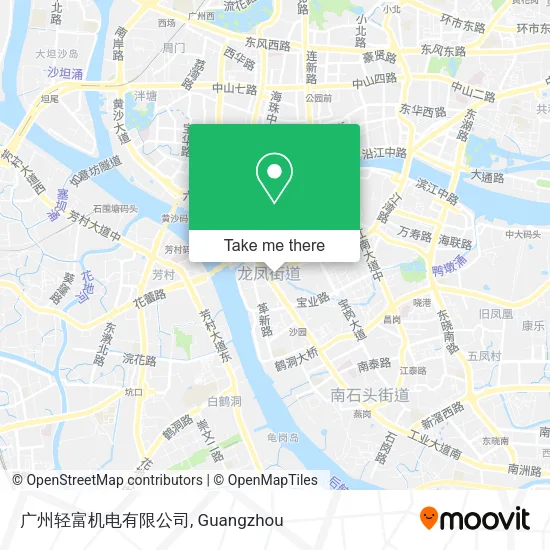 广州轻富机电有限公司 map