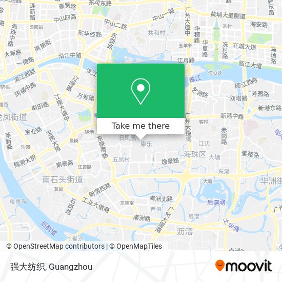 强大纺织 map