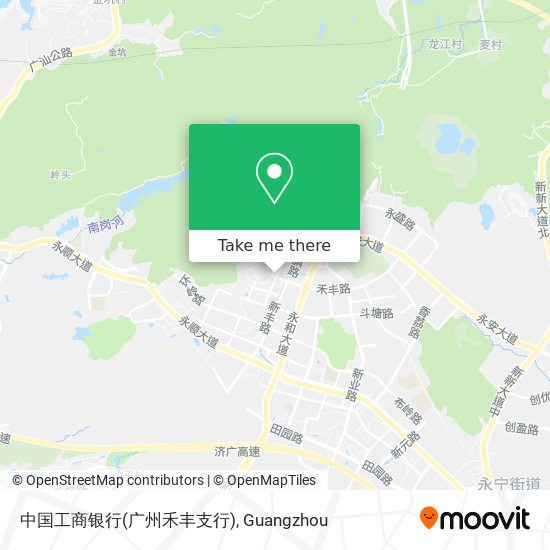 中国工商银行(广州禾丰支行) map