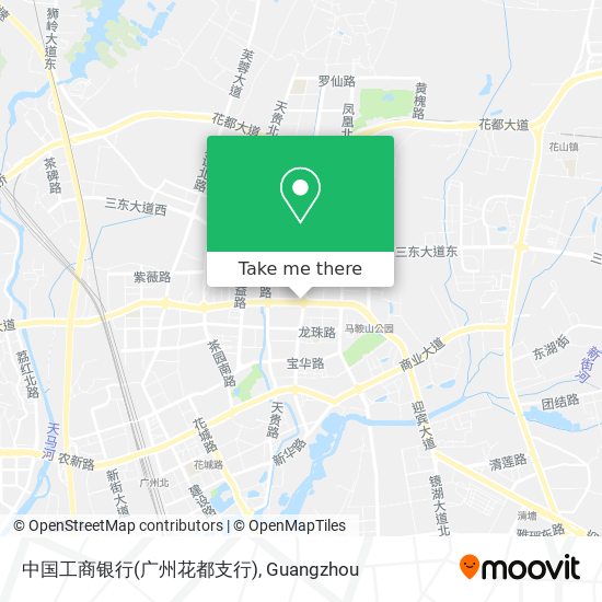 中国工商银行(广州花都支行) map