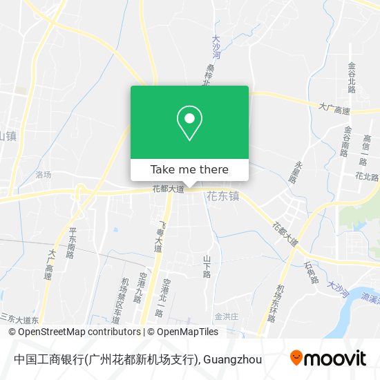 中国工商银行(广州花都新机场支行) map