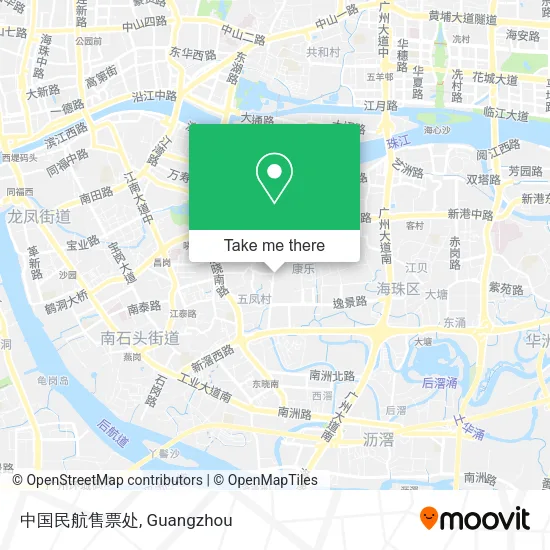 中国民航售票处 map