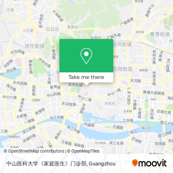 中山医科大学《家庭医生》门诊部 map