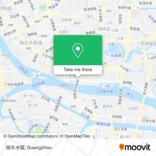 潮丰水暖 map