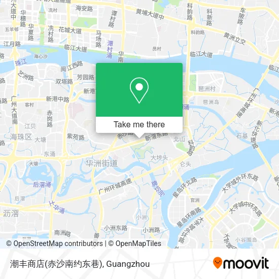 潮丰商店(赤沙南约东巷) map